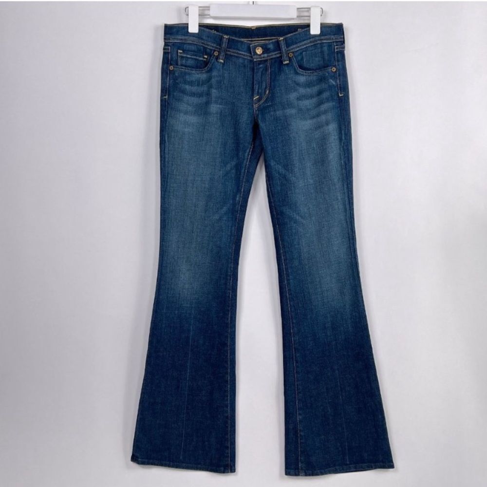 Citizens Of Humanity Dark Blue Boot Cut Jeans